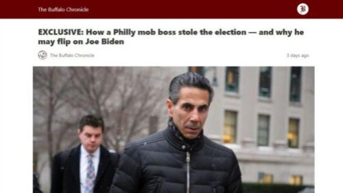 有美媒近日爆料称，宾州费城黑帮老大梅利诺（Joey Merlino）在大选中给乔·拜登（Joe Biden）制造了30万张选票，赚取了300万美元。周一(16日)，川普总统竞选团队的一名律师转发了这篇报导的链接，众多网民热传，引起了轰动。