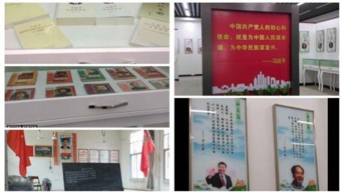 中共“封神”运动愈演愈烈。近来福建莆田宗教部门耗资50万元人民币挂毛泽东、周恩来等中共亡灵的画像，挂满教堂，令教堂如同灵堂，耶稣像从教堂消失。 